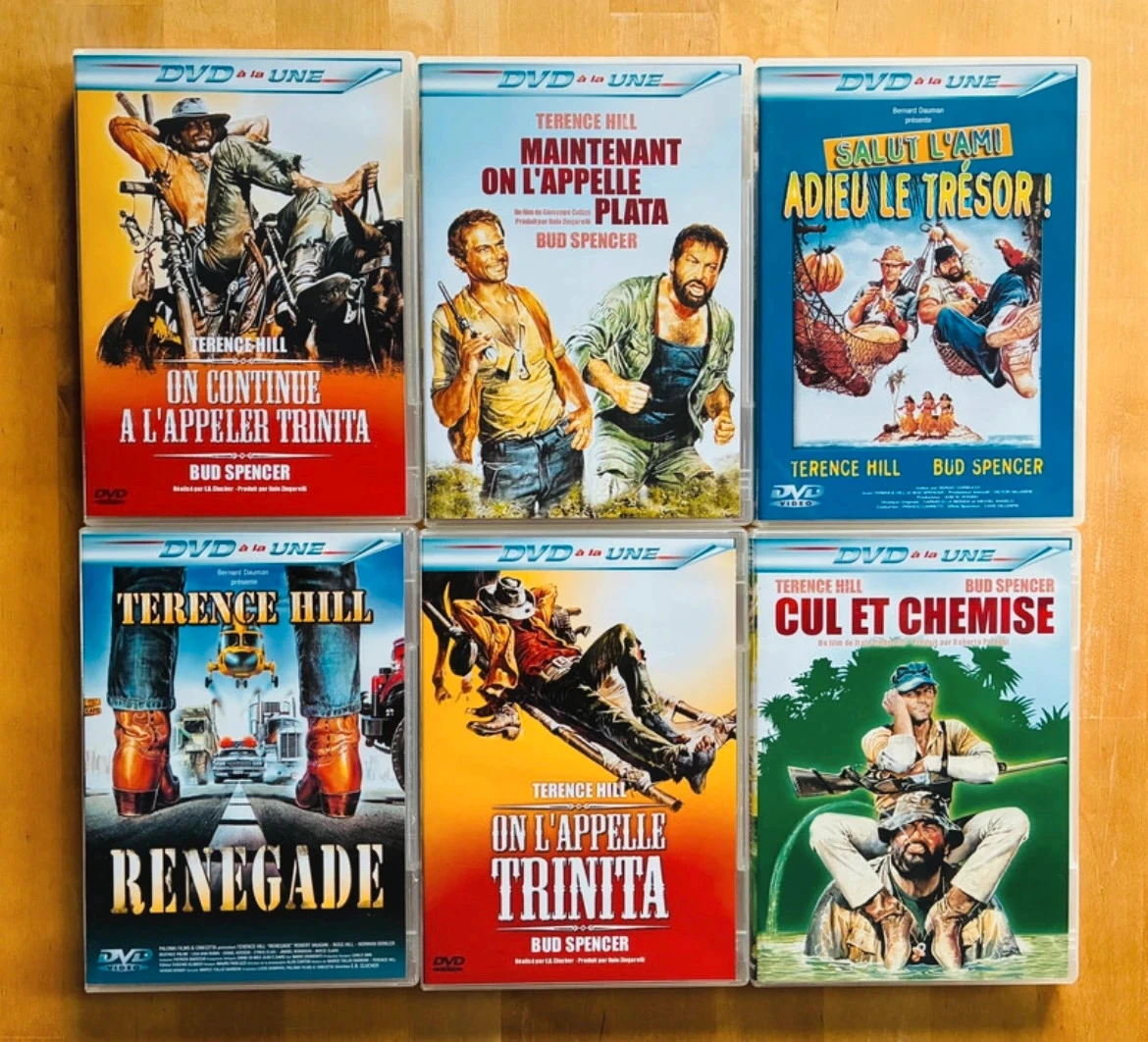 Coffret 6 DVD Terence Hill et Bud Spencer. – photo 3